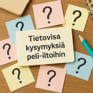 Tietovisa kysymyksiä