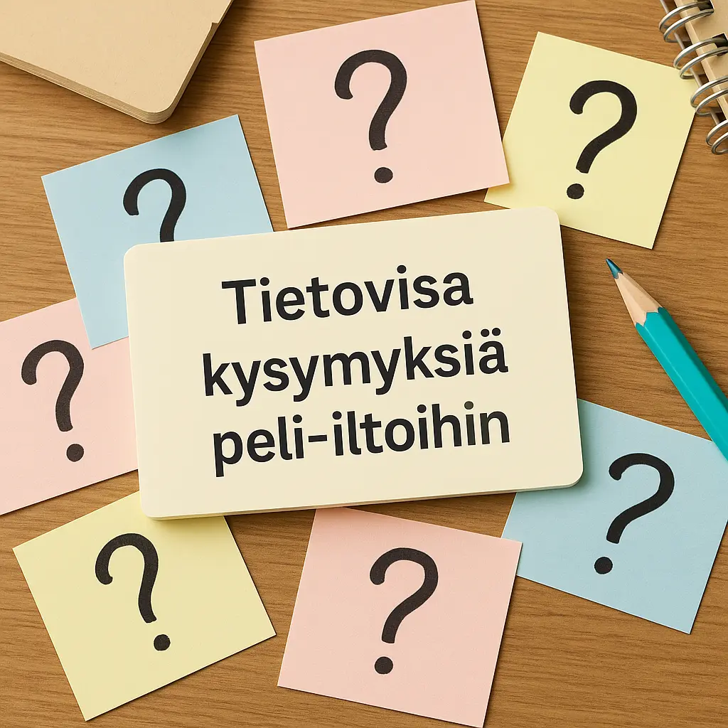 Tietovisa kysymyksiä